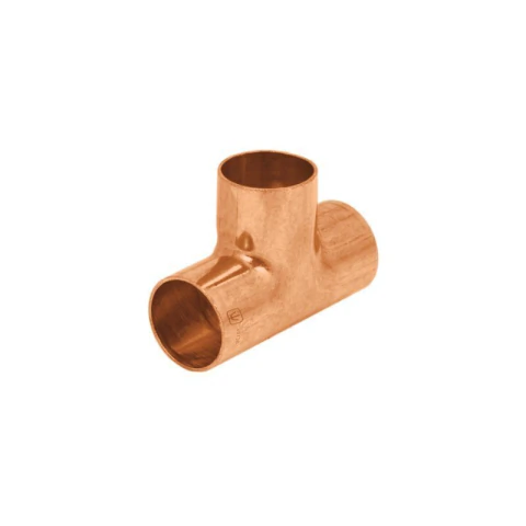 Tee sencilla de cobre 3/4"