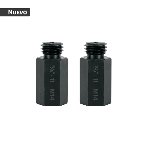 Adaptadores para pulidoras 5/8' a 5/8', 2 piezas, TRUPER