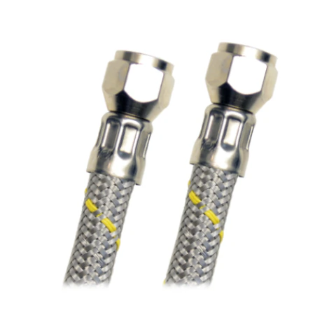 CONECTOR FLEXIBLE COFLEX AG-A200 5/6FLARE X 5/16FLARE X 200CM ACERO PARA GAS