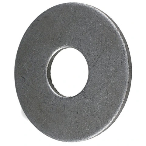 Arandela plana 1/8", 500 piezas