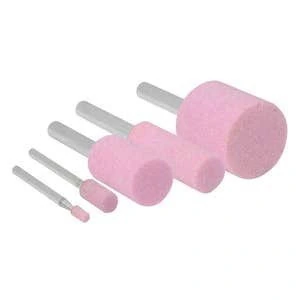 Juego de puntas montadas óxido de aluminio rosas tipo W, 5 piezas