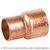 Cople reducción campana cobre 1-1/4x3/4"