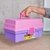 Caja cosmetiquera 14", rosa/morado, Pretul - comprar en línea