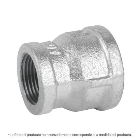 Reducción campana acero galvanizado 2x1/2', FOSET