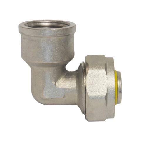 CODO HEMBRA COFLEX PRO GAS CG-EH11 1/2 COMPRESION X 1/2 FNPT PARA TUBERIA MULTICAPA GAS