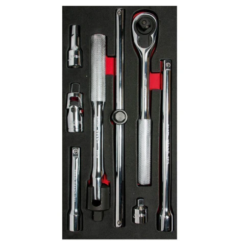 Juego de accesorios cuadro 1/2" 8 piezas, CH109-C
