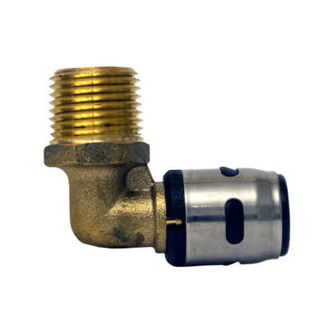 CODO 90° MACHO COFLEX PRO AGUA CP-EM11 1/2 X 1/2 MNPT CONEXIONES RAPIDAS PARA PEX (K280CX)