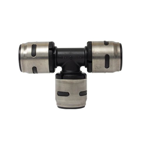 T COFLEX PRO AGUA CP-TE222 3/4 3/4 X 3/4 CONEXIONES RAPIDAS PARA PEX (K370)