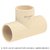 Tee sencilla de CPVC, 1-1/2"