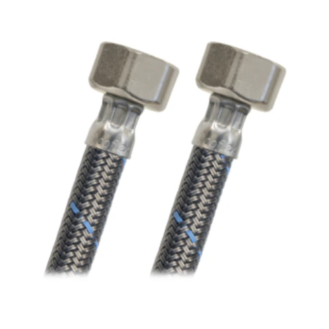 CONECTOR FLEXIBLE COFLEX CVLG-D40 1/2FIP X 1/2 FIP 40 CM VINILO REFORZADO GRIS P/ LAVABO-FREGADERO