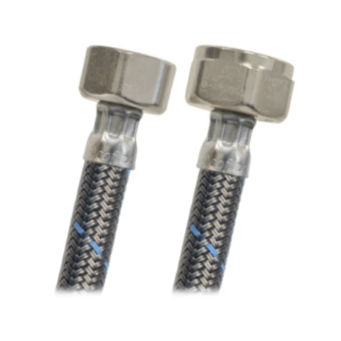 CONECTOR FLEXIBLE COFLEX CVSG-E35 1/2 FIP X 7/8 FIP 35 CM VINILO REFORZADO GRIS PARA SANITARIO