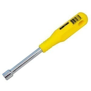 Destornillador con mango amarillo, de caja en pulgadas 3/8" x 3"