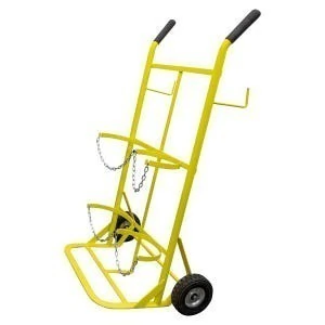 Diablo para cilindros o tanques llanta sólida 7", capacidad 2 cilindros