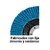 Disco laminado, 4-1/2", grano 60, centro 7/8" - comprar en línea