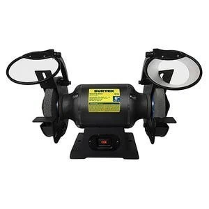 Esmeril de banco motor silencioso de inducción 6" 3/4 HP 550 W 120 V, 3450 RPM