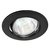 Luminario empotrable, spot dirigible 50 W, negro