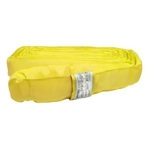 Eslinga de poliéster redonda sin fin amarilla 5 m, 3 ton