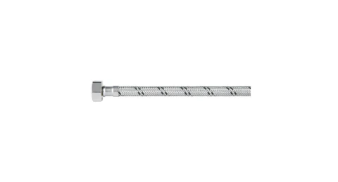 Manguera para monomando, acero inox, 1/2'x M10, 55 cm