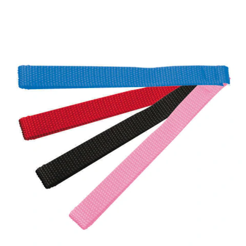 Cadena para perro cromada 2.5 mm x 1.20 m color azul