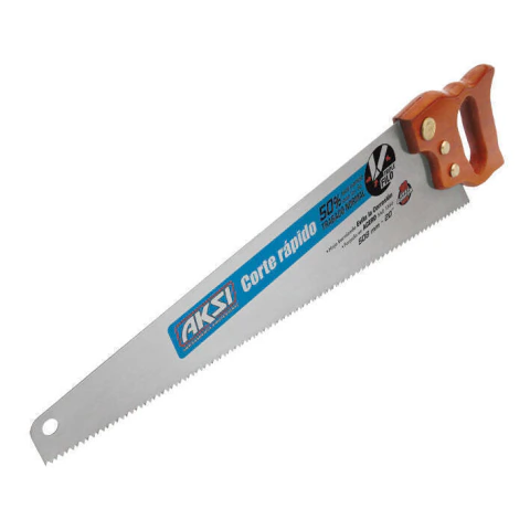 Serrucho triple filo con recubrimiento de TPFE mango bimaterial 20"