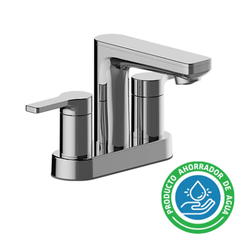LLAVE MEZCLADORA COFLEX HOME GL-D400 4 CROMADA PARA LAVABO