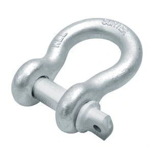 Grillete de acero forjado comercial 1/4"