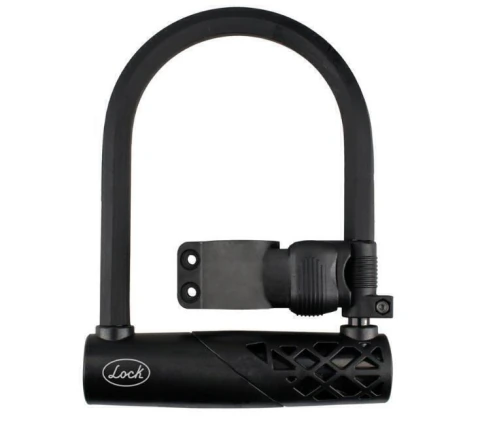 Candado para bicicleta tipo disco "U"