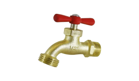 LLAVE JARDIN 1/2 ZINC MANGO ROJO BITKA