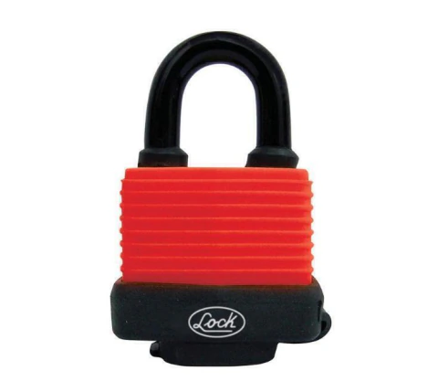 Candado impermeable corto 40 mm, llave estándar