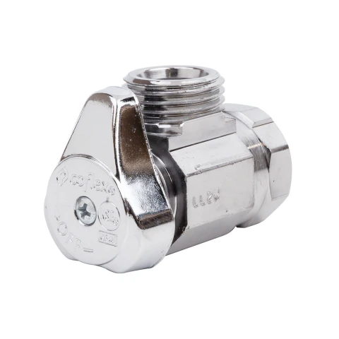 LLAVE DE CONTROL ANGULAR 1/4 DE VUELTA COFLEX IP-120 1/2? FNPT x 1/2? M. PARA AGUA
