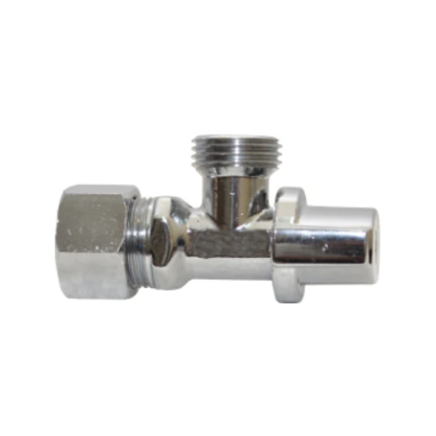 LLAVE DE CONTROL ANGULAR 1/4 DE VUELTA COFLEX IP-134 1/2? TC x 1/2? M. PARA AGUA