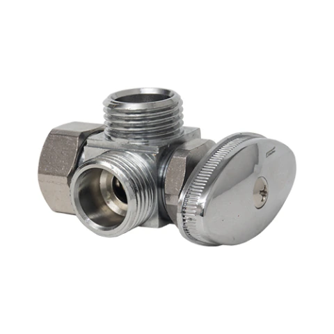 LLAVE DE CONTROL 2 SALIDAS MULTIVUELTA COFLEX IP-146 1/2 TC X 1/2M X 1/2 M PARA AGUA