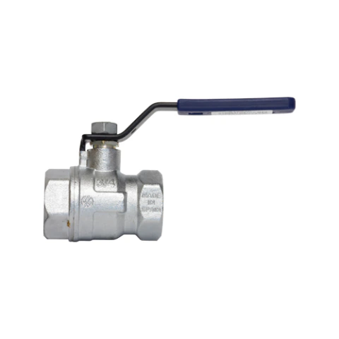 VALVULA ESFERA COFLEX IP-363 3/4 NPT LATON CROMADO PARA TUBERIA DE AGUA