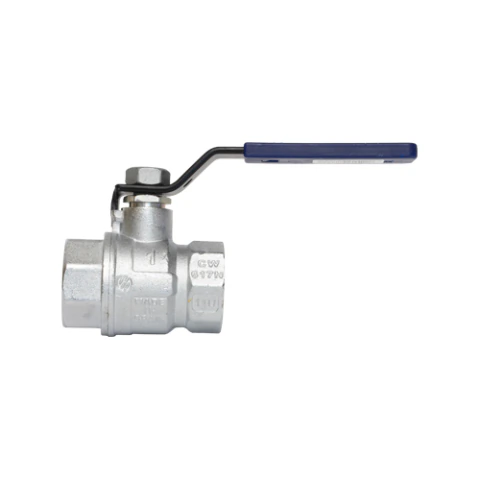 VALVULA ESFERA COFLEX IP-364 1 NPT LATON CROMADO PARA TUBERIA DE AGUA