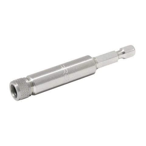 Adaptador con tuerca de retención para puntas hexágono de 1/4", 2-31/32" 6 piezas