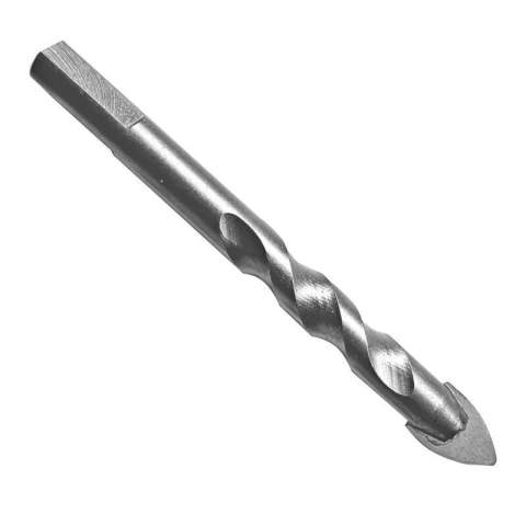 Broca para vidrios y azulejos de acero con cabeza de carburo de tungsteno 5/16"