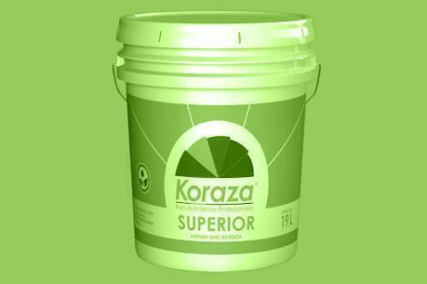 PINTURA KORAZA SUPERIOR VERDE TIERNO 240 GALON