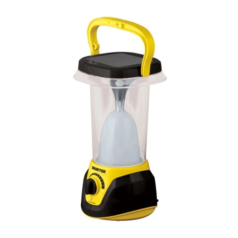 Linterna de LED para campamento recargable/solar de 400 lm