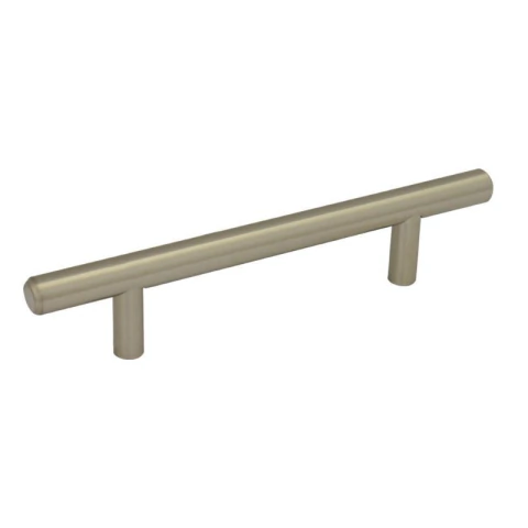Jaladera de barra hueca 220 mm, acero inoxidable