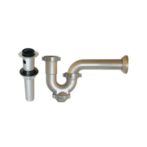 TRAMPA CON REGISTRO COFLEX P-B9001P GRIS DE 1 1/2 PARA LAVABO CON CONTRA PH-202P