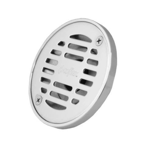 COLADERA REDONDA COFLEX PC-320 DE 10CM CUERPO DE LATON PARA TUBERIA 2 DRENAJE NORMA MEXICANA