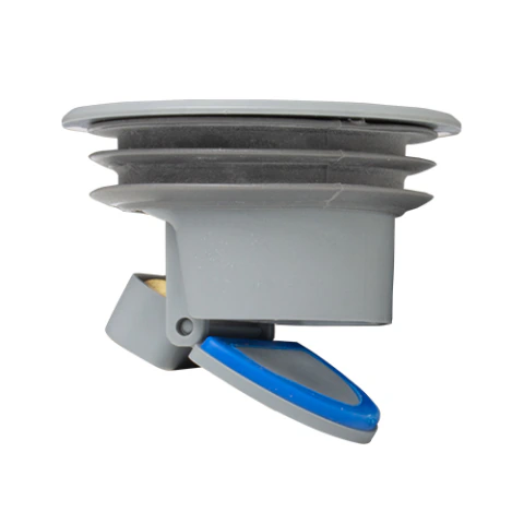 VALVULA ANTI-OLORES COFLEX PC-B121 EN COLOR GRIS PARA COLADERA CON DESCARGA DE 2