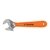 Llave ajustable (perico), cromado 8", mango de PVC