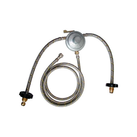 PAQ INST COFLEX PG2-B150 REG 2 SALIDAS 2 PIGTAIL Y C. FLEXIBLE 3/8FLX150CM P/ CILINDRO GAS LP 45 KG