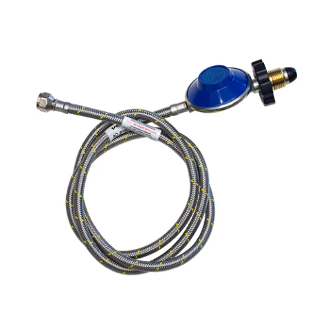 PAQ INST COFLEX PG3-B300 REG COMPLETO Y C FLEXIBLE 3/8FLX300CM ACERO P/ CILINDROS GAS LP DE 45 KG