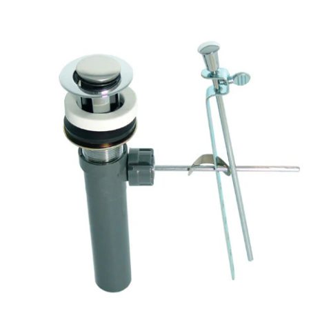 CONTRA AUTOMATICA CON REBOSADERO COFLEX PH-221 PLASTICA CON ACERO PARA LAVABO