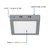 Plafón cuadrado, moderno, 12 W, 6500 K, LED, gris - GRUPO ALRA DISENSA