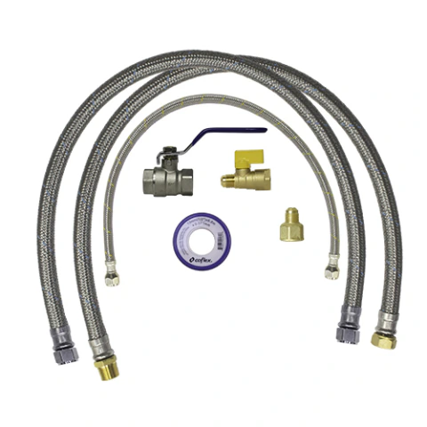 PAQ INST COFLEX PS-E004 AGUA 1/2 100 GAS 3/8 60 CM PARA CALENTADOR DE AGUA INSTANTANEO