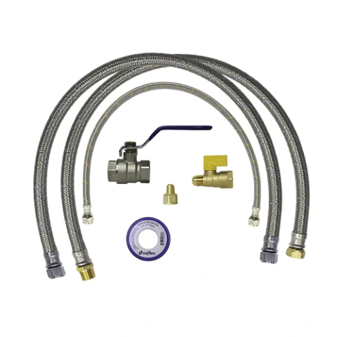 PAQ INST COFLEX PS-E006 AGUA 1/2 60 GAS 3/8 60 CM PARA CALENTADOR DE AGUA INSTANTANEO