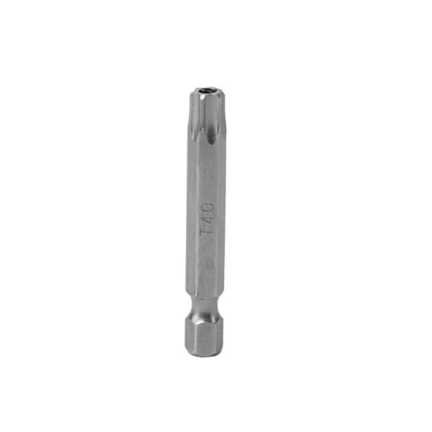 Punta Torx seguridad de poder hexágono de 1/4", T20 x 2" 5 piezas